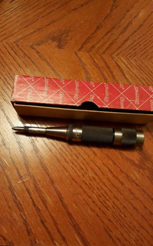 Starrett automatic center punch No. 18-B