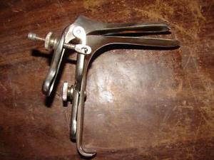 Vintage Adjustable Vaginal Anal Speculum OBGYN Gynecological Obstetric Small