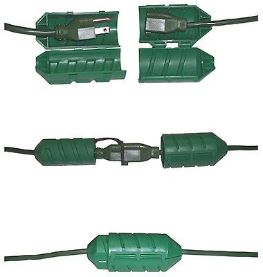 Farm Innovators CC-2 Locking Cord Connector-GREEN CORD CONNECT