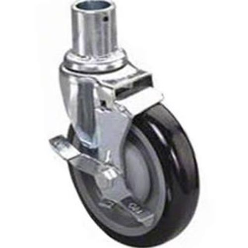 Duke CAWT-LK Casters 5&#034; diameter swivel type with lock