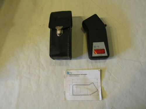 tif 770 Photoelectric Tachometer X 10 RM USED / RECENT CALIBRATION / W-MANUAL!!!