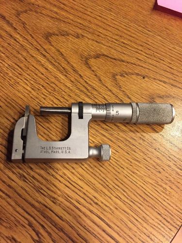 Starrett No.220 Anvil Micrometer