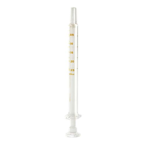 0.25ml TRUTH 04-01-01-01 Glass Luer Tip Mini Syringe