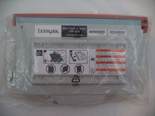 Genuine Lexmark 15W0903 Black Toner Cartridge