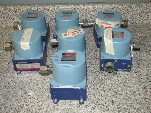 SEVEN MKS BARATON PRESSURE METER LOT - TYPE 310BHS-1  -  1 TORR