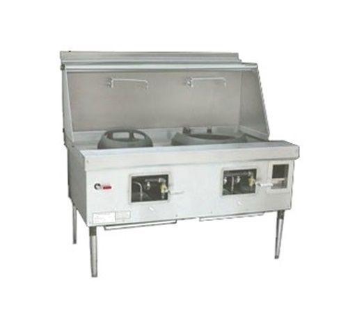 Town y-2-std york® wok range gas (2) chambers for sale