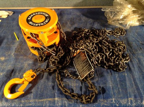 Harrington CF010-15 15 FT. 1Ton Lift Chain Hoist