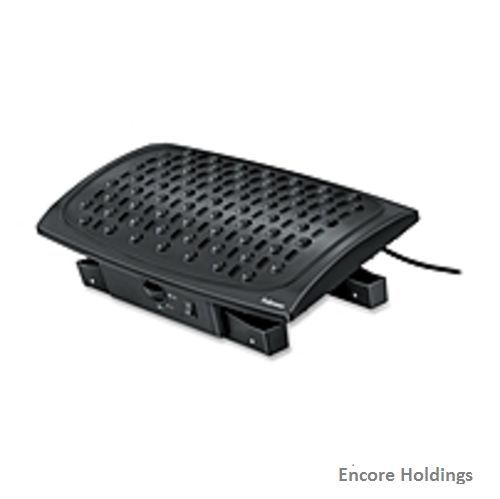 8030901 Fellowes Climate Control Footrest - Massage, Temperature Control,