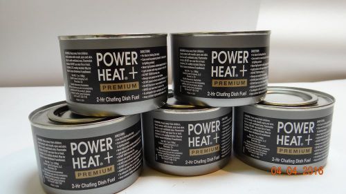 Lot Five 5 Power Heat Plus + Premium 2 Hour Chafing Dish Fuel Pink Gel P2122 7oz