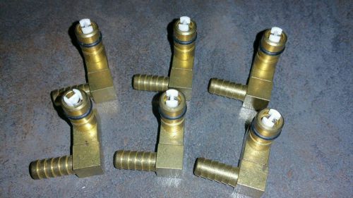 Flojet Soda Syrup Pump Brass Inlets Left Offset 1/4&#034;