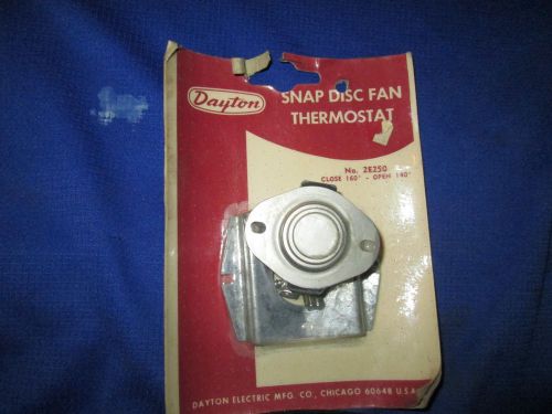 Dayton Snap Disc Limit Thermostat 2E250 close 160 open at 140 degrees surplus