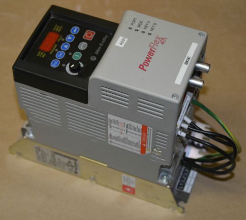 Allen Bradley 22B-D6P0N104 with 22-RF012-BL 2.2kW/3.0HP drive 3 phase 380-480 V