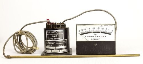 VIRTRONICS °C Temperature Panel Meter 5W 115V -80 to 25 Centigrade