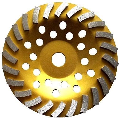 Angle grinder wheel 7 concrete turbo diamond grinding cup 24 segs for sale