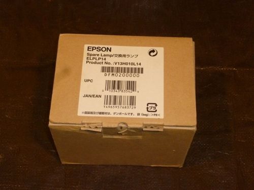 BRAND NEW GENUINE OEM EPSON PROJECTOR LAMP, HOUSING, &amp; FILTER ELPLP14