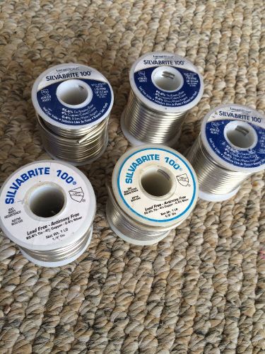 LOT OF 5 Rolls Of Silvabrite 100