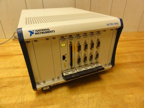 National Instruments NI PXI-1042, PXI-8420 Serial, PXI-6527 I/O, PXI-8330 MXI-3