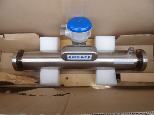 Krohne OPTIMASS 7000H25 1&#034; Stainless Mass Flowmeter MOM-2325-01 w/ Readout NEW!