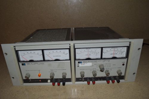 HEWLETT PACKARD 6186C DC CURRENT SOURCE AND 6825a BIPOLAR POWER SUPPLY/AMPLIFIER