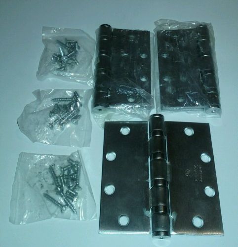 Qty 3 - mckinney/assa abloy mortise hinges, 58522, t4a3786 26d, new, free ship for sale