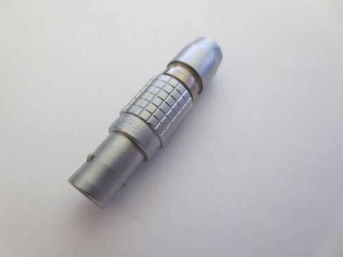 Lemo FGG.0B.302.CLAD52 2-position circular connector. QTY: 1