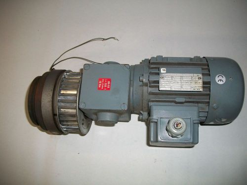 TYPE T 56 B 4 MOTOR WITH GEARBOX AND ELECTRIC CLUTCH
