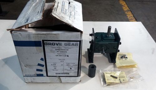 GROVE GEAR IRONMAN GR-B813-40-R RIGHT ANGLE GEAR REDUCER GR8130008.00. PT GREEN