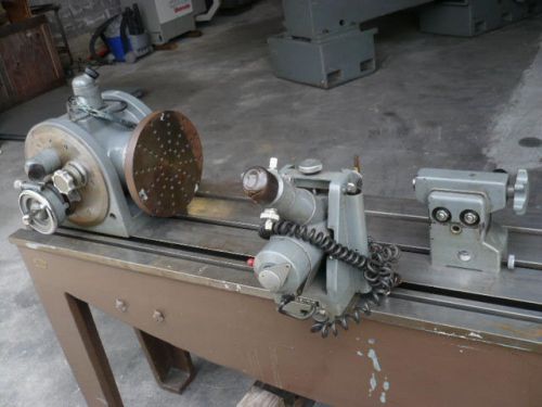 Leitz optical dividing head, cam profile attachment, tailstock, NO METAL TABLE