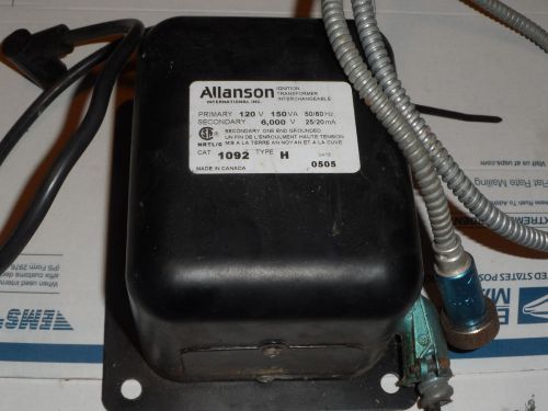 ALLANSON INGNITION TRANSFORMER INTERCHANGEABLE