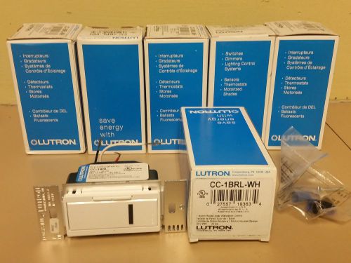 NEW LUTRON CC-1BRL-WH WALLSTATION CONTROL