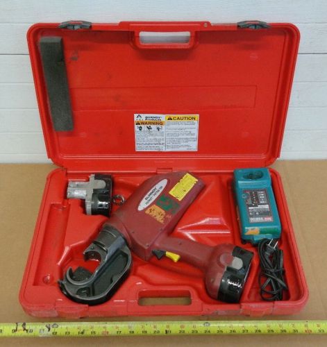 BURNDY PAT750-18V HYDRAULIC BATTERY POWERED 12-T CRIMPER CRIMPING TOOL