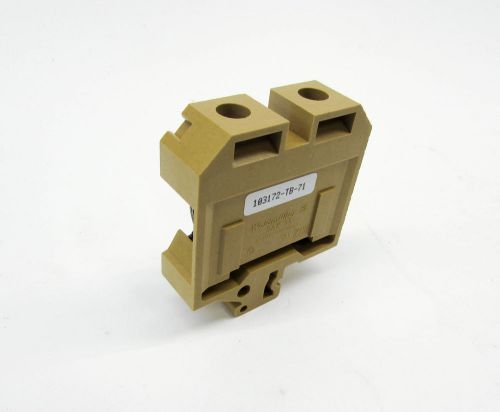 Weidmuller 030352 145 amp 600v 12awg polyamide thru terminal block for sale