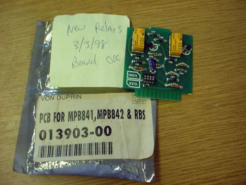 PCB for MPB841 , MPB842 &amp; RBS 013903-00 969396 A