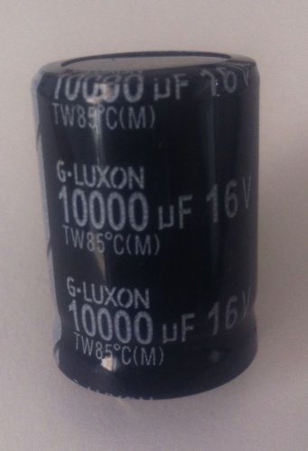 5pcs 10000uF 16V Radial Snap Mount Capacitors 16 V