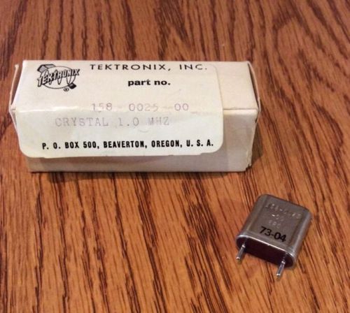 Radio Frequency Oscillator - Tektronix 158-0025 Crystal 1.0 MHZ