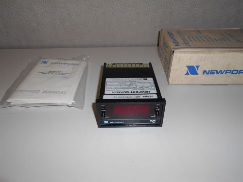 NEW NEWPORT QUANTA TYPE T THERMOCOUPLE DIGITAL PANEL METER 120VAC 4W Q2001TDC1