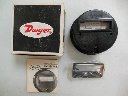 Dwyer minihelic pressure gauge model no. 5000 0-.5&#034; w.c. for sale