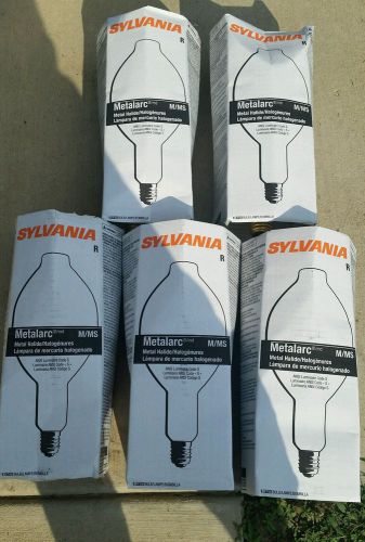 Lot of 5 SYLVANIA M1000/U 1000W Watt METAL HALIDE LAMP Light BULB BT56 Metalarc