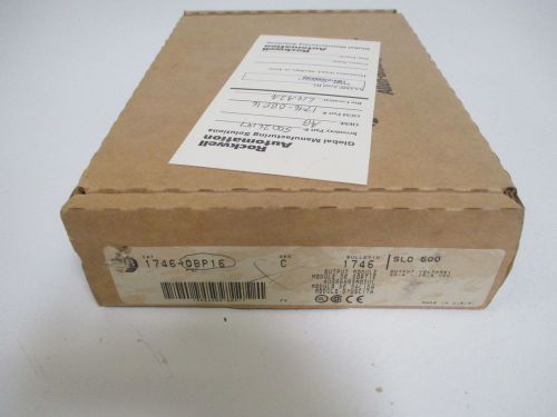 ALLEN BRADLEY 1746-OBP16 SER.C OUTPUT MODULE*NEW IN A BOX*