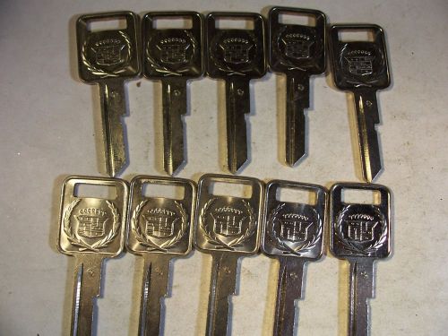 10   EOM CADILLAC   GM  C   KEY BLANK UNCUT  ORIGINAL