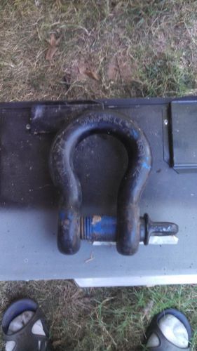 17 Ton  Clevis Shackle 1 1/2 Inch Crane towing rigging lift hoist  .