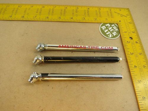 Lot of 3, 6&#034; Tire Gauges