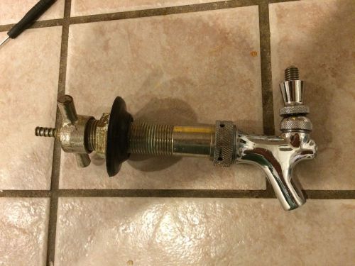 Draft Beer Faucet with Handle and 3&#034; Faucet Shank - Keg Kegerator Tap Dispensing