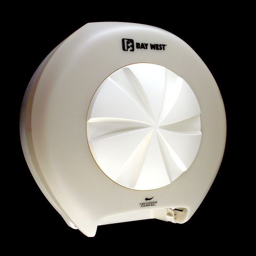 Bay West Revolution Wausau Paper 3 Roll Toilet Tissue Dispenser 80360