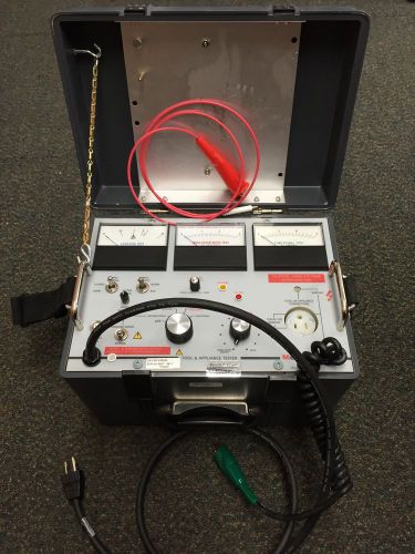 Megger 235303 Tool &amp; Appliance Tester; 15 A; 3 kV; 10 mA  -- MAKE OFFER --