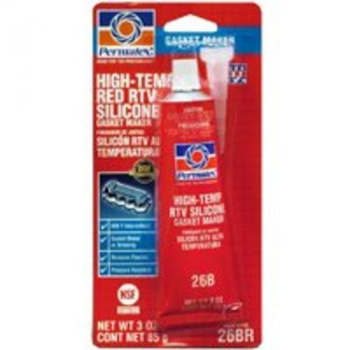 Mkr gskt 3oz tb 0.03 paste red itw global brands gasket sealants 81160 red for sale