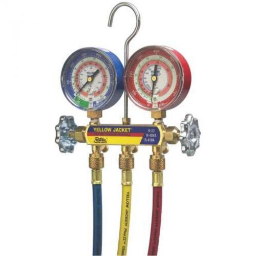 Manifold 2Valve Gauge/Hose YELLOW JACKET HVAC Accessories 42024 686800420240