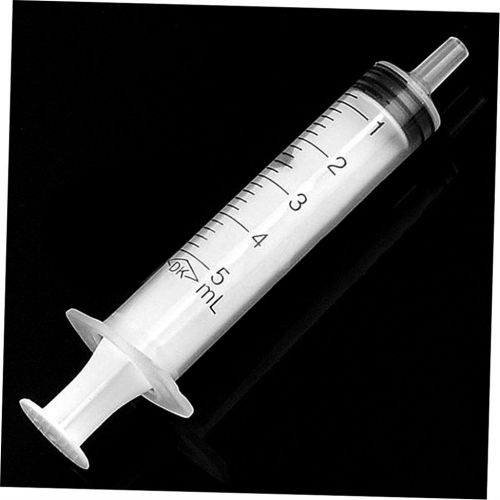 10?a5ml disposable plastic sampler syringe for measuring hydroponics nutrient gu for sale