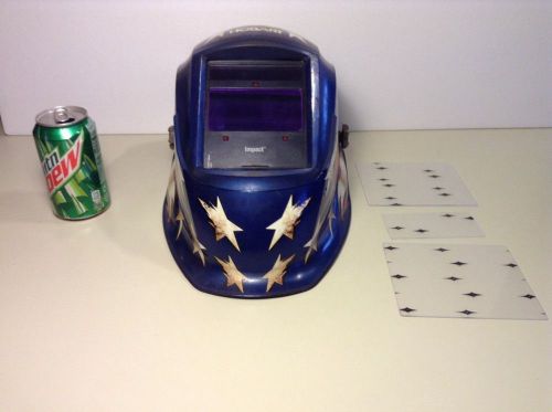 hobart impact welding helmet patriot III.