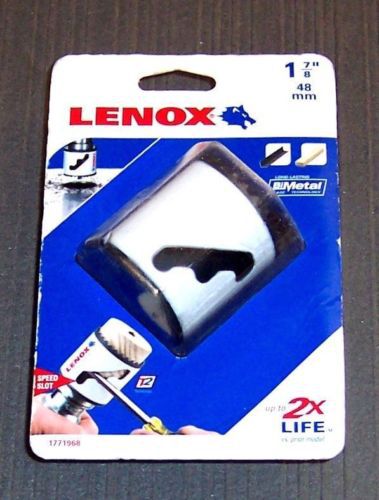 Lenox tools 1771968 1-7/8&#034; bi-metal speed slot hole saw for sale